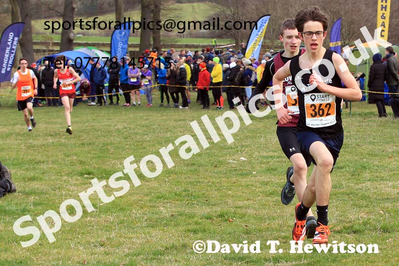 Boys Under-15s 2023 NEHL, Alnwick, Northumberland. Photo: David T. Hewitson/Sports for All Pics